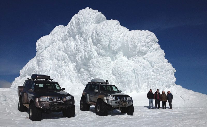 iceland superjeep excursion on glacier with group