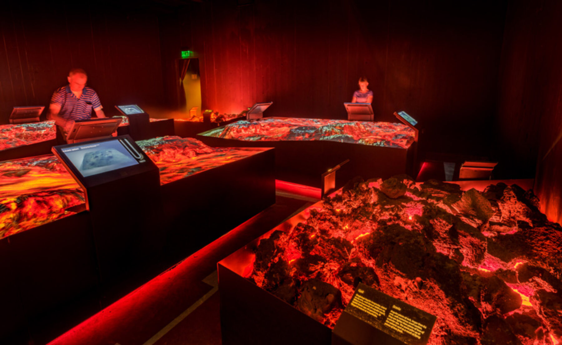 iceland lava centre interactive exhibit 1