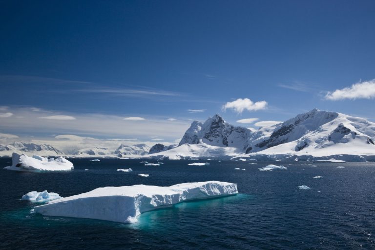 antarctic peninsula paradise harbour blue ice istock