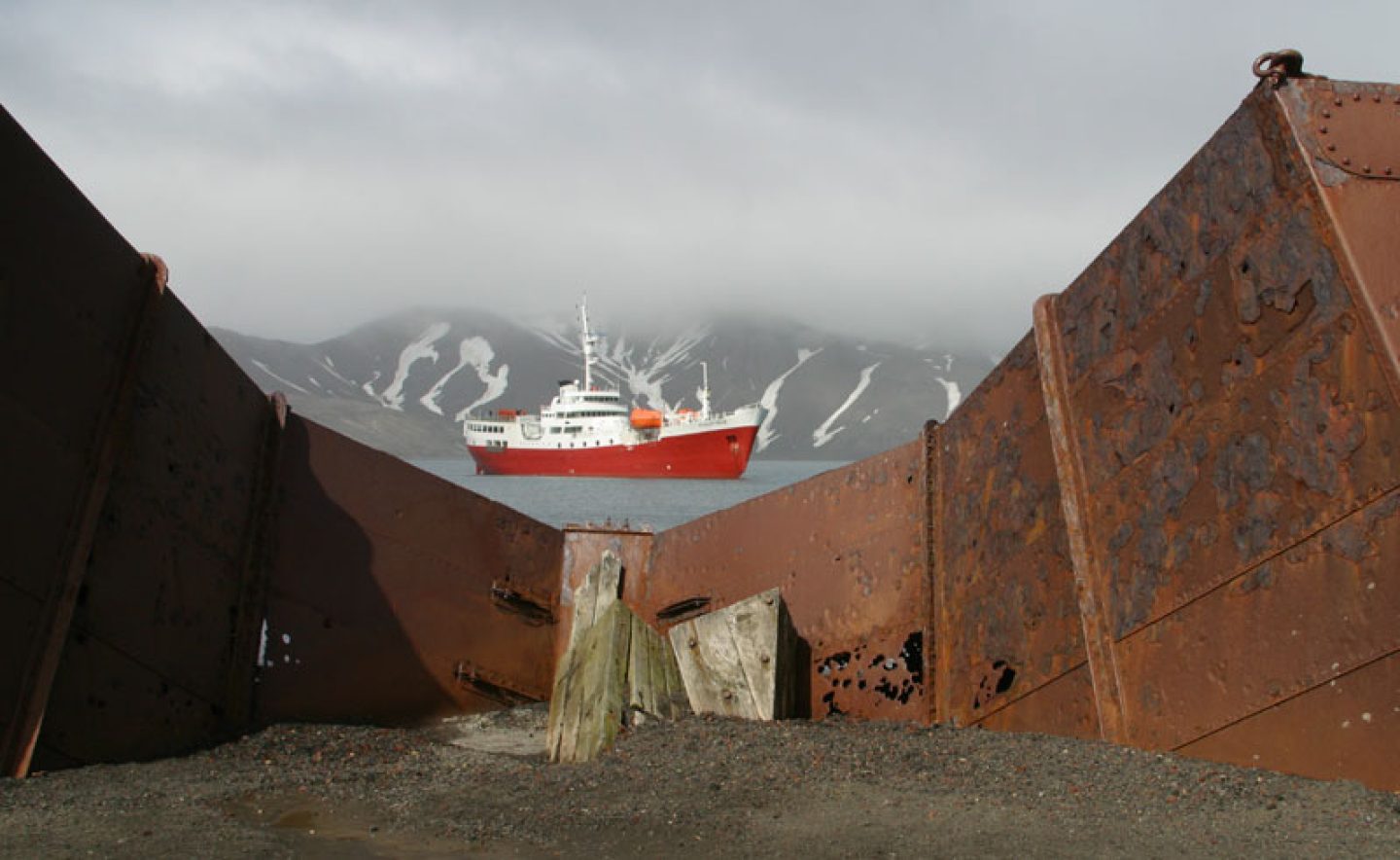 antarctica deception island whale station remnants pf