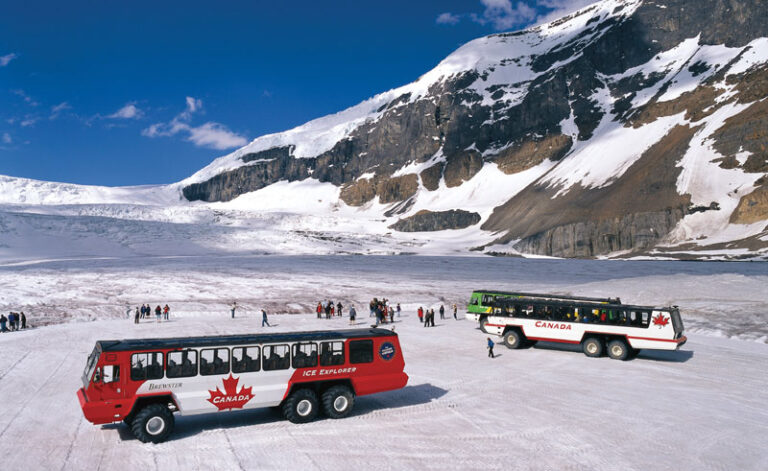 Ice Explorer on the Athabasca Glacier, Columbia Icefields