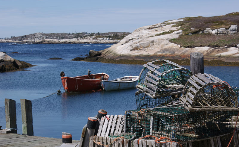 Lobster traps, Peggy's Cove