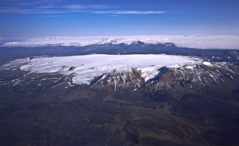 iceland bardarbunga glacier and volcano rth