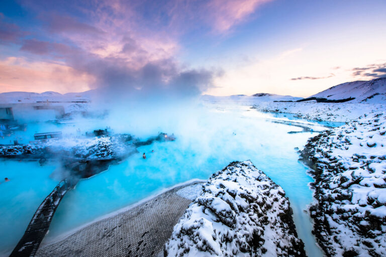 iceland south west blue lagoon winter adstk