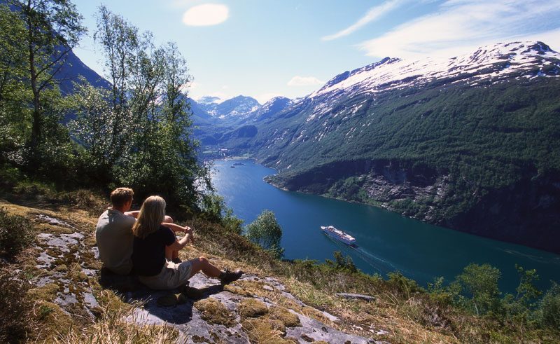 norway fjords geirangerfjord view fn