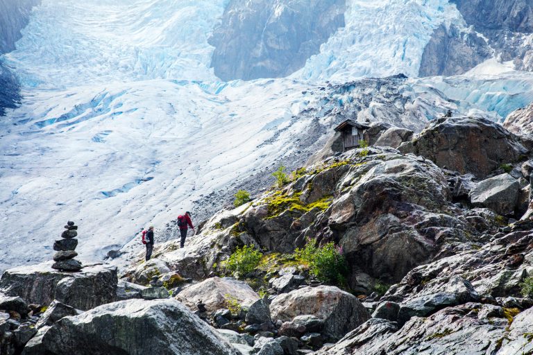 norway fjords hardanger folgefonna glacier adstk