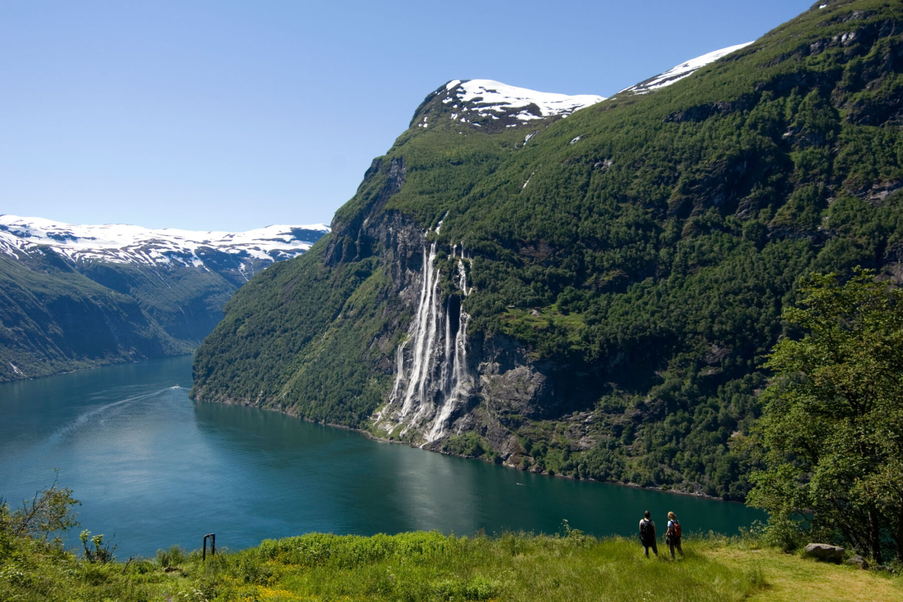 norway geirangerfjord waterfall inor