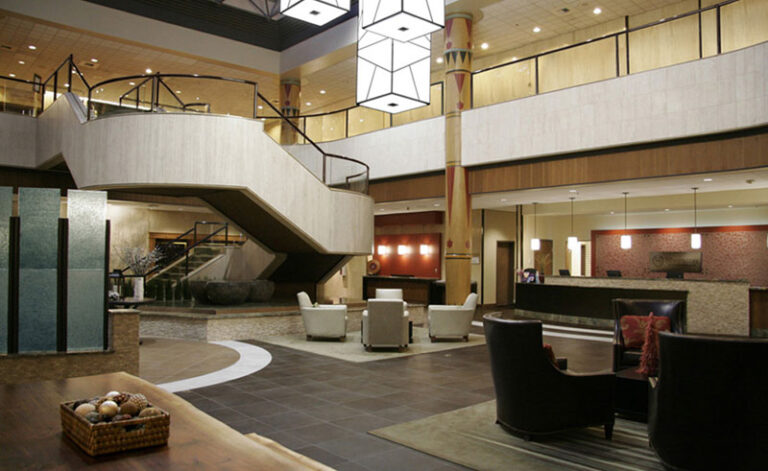 sheraton anchorage hotel lobby