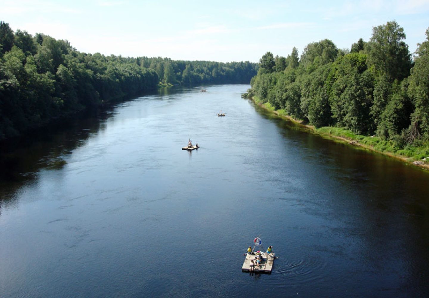 sweden varmland klaralven river rafting ww