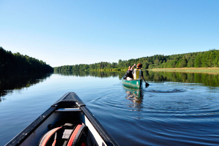 sweden varmland wilderness canoes wtrwld