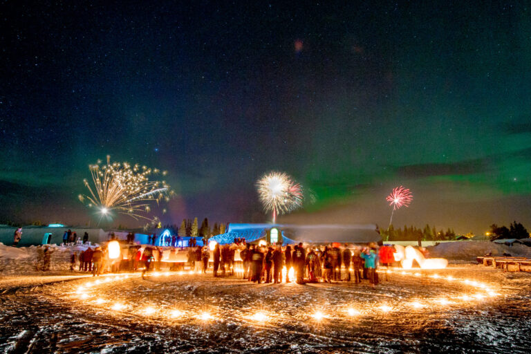 swedish lapland icehotel27 new year fireworks