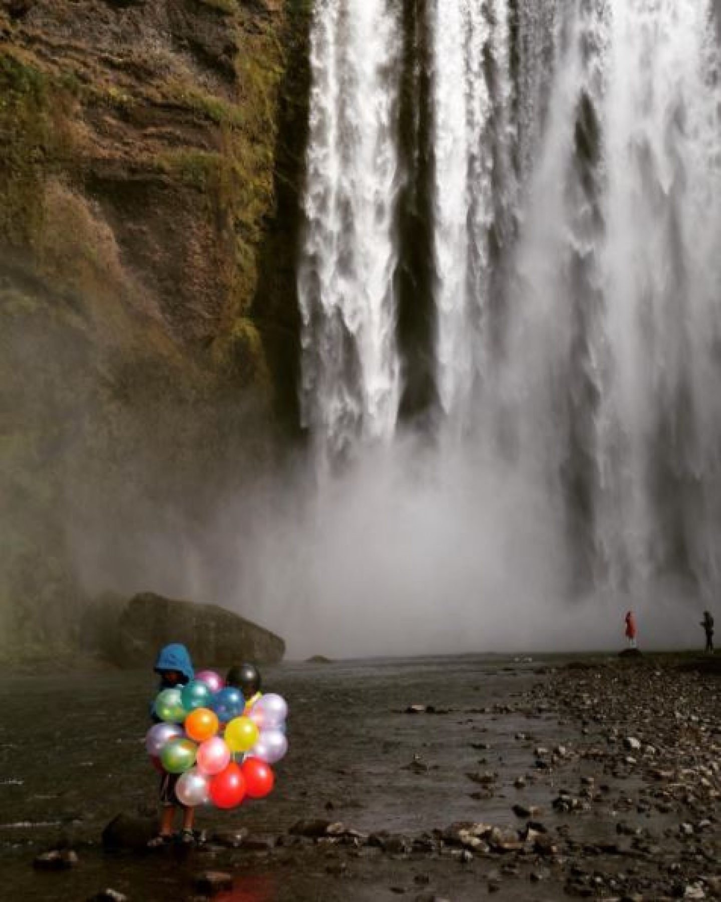 Sep 2017 winner Jane Huntley Iceland balloons
