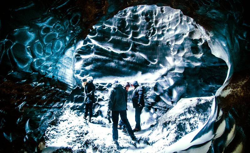 iceland south west katla ice cave group sthcstad