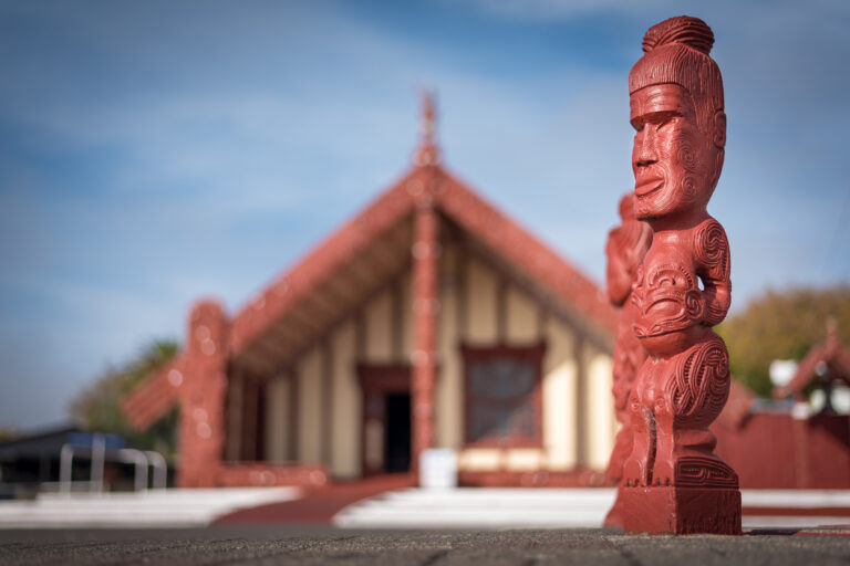 Maori Marae at Ohinemutu