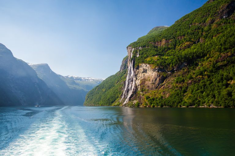 norway fjords seven sisters falls geirangerfjord istk