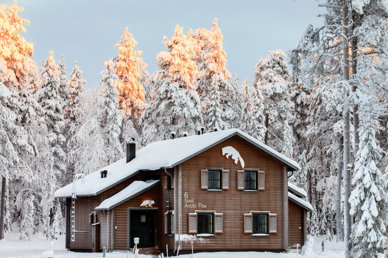 finnish lapland ranua villa exterior rwp
