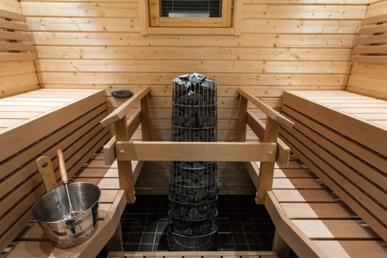 finnish lapland ranua villa private sauna rwp