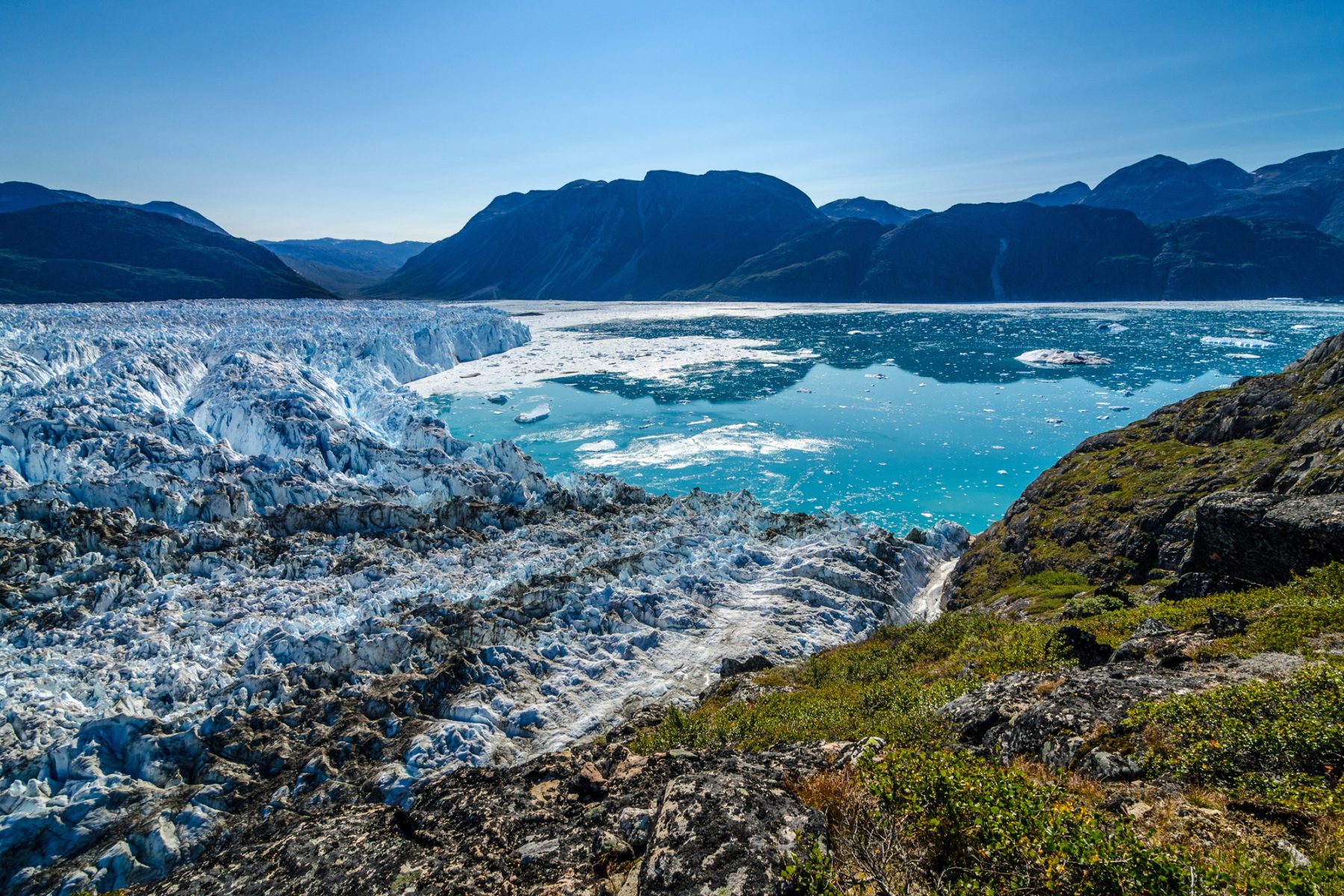 south greenland narsarsuaq glacier istk