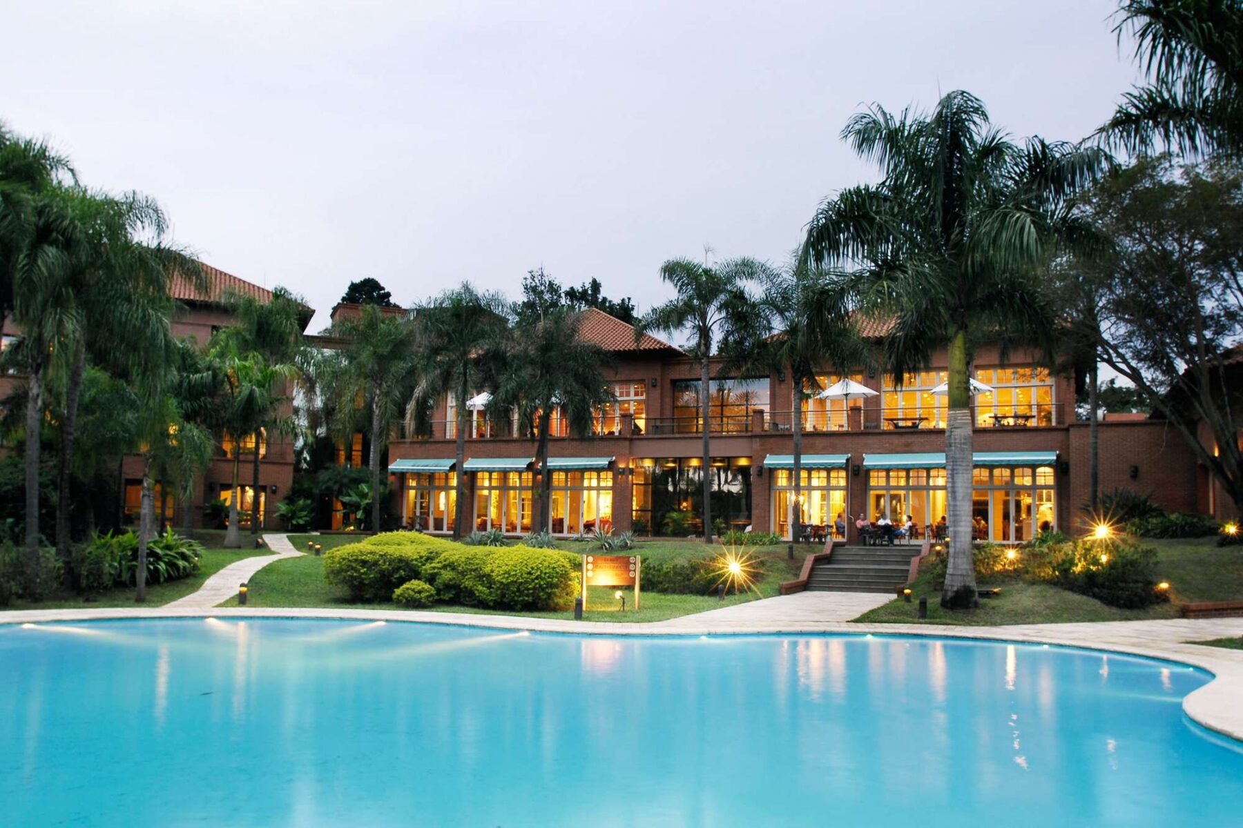 iguazu grand hotel outdoor pool area
