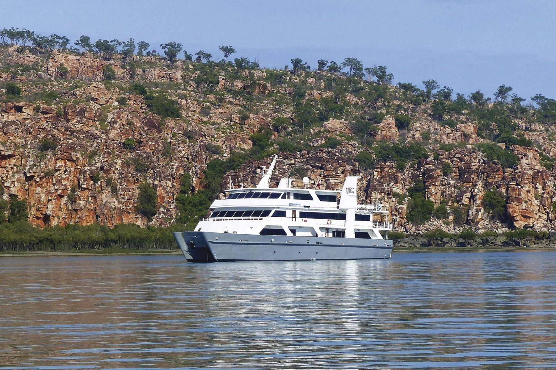 coral expeditions I ship exterior at kimberleys