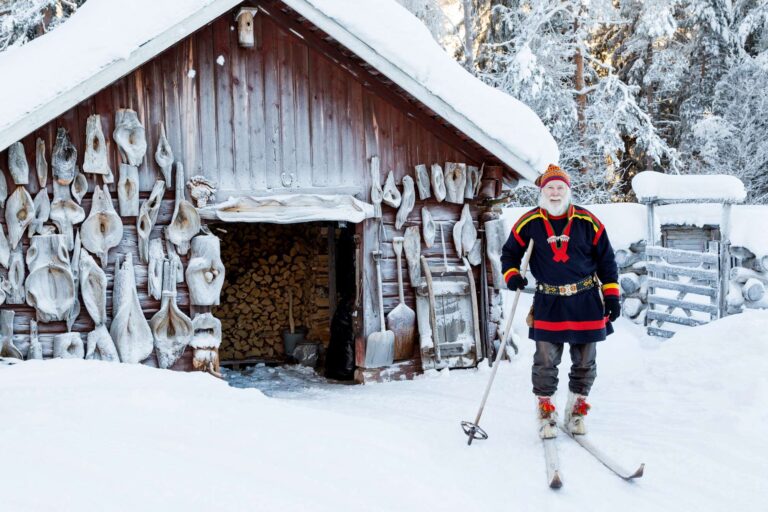 swedish lapland loggers lodge meet the sami