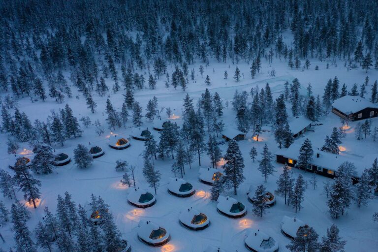 finland muotka wilderness hotel aurora cabins