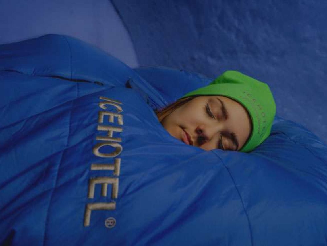 sleeping bags at the icehotel rth