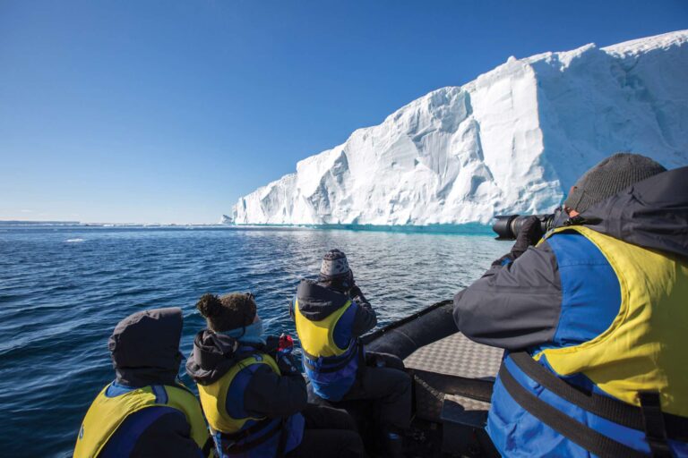 antarctica iceberg cruise by zodiac photography ae