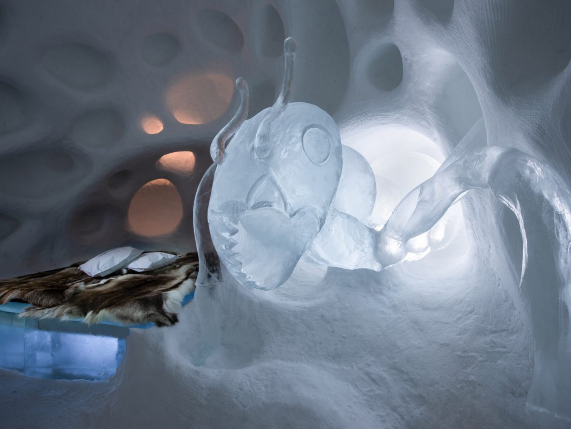 swedish lapland icehotel30 art suite subterranean ak