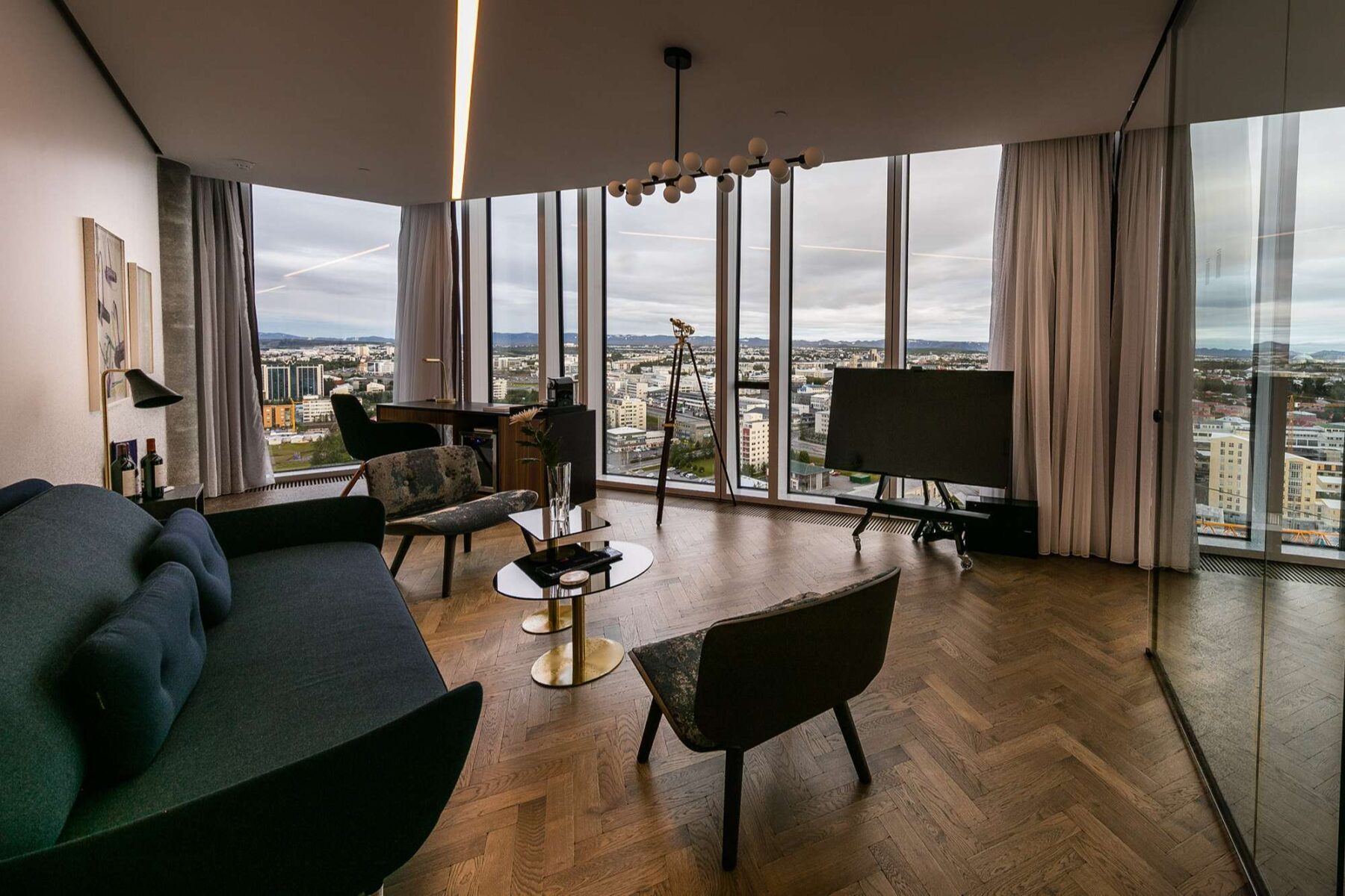 tower suites open plan reykjavik