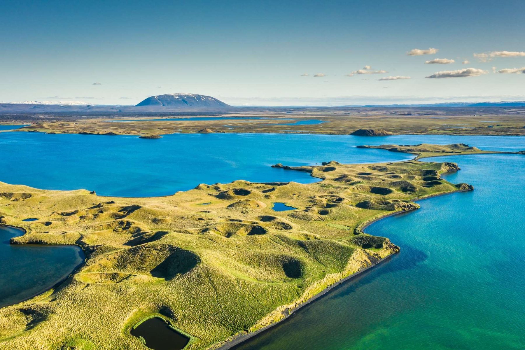 north iceland lake myvatn pseudocraters istk