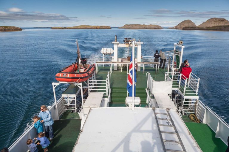west iceland ferry across breidafjordur from stykkisholmur rth