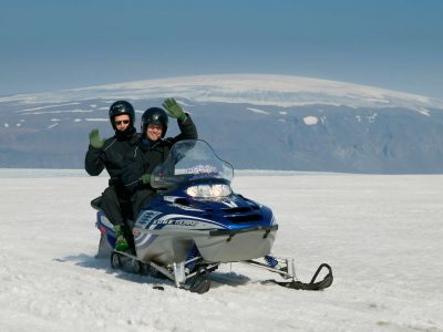 west iceland snowmobiling on langjokull rth