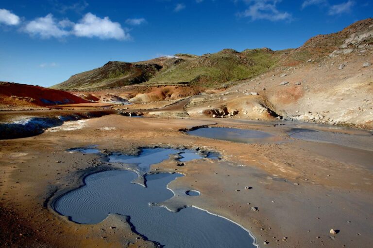 iceland reykjanes peninsula krysuvik mud pools ap