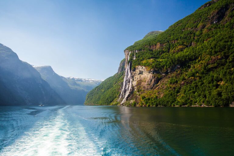 norway seven sisters waterfalls geirangerfjord istk
