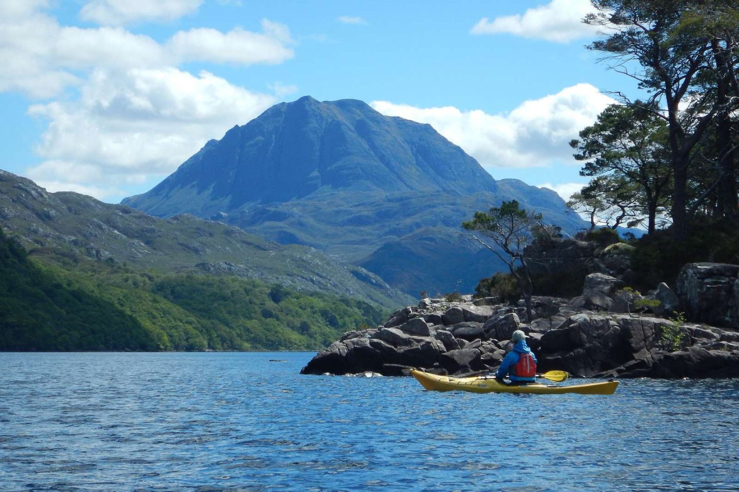 sea kayaking scottish highlands torridon