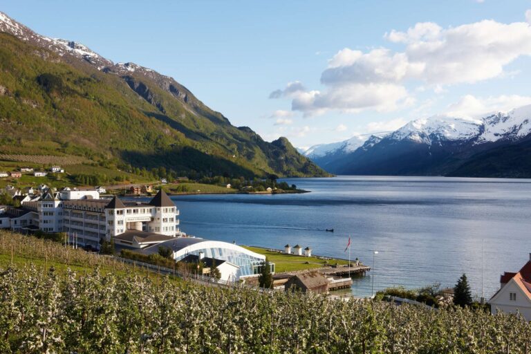 hotel ullensvang view over fjord hardanger region