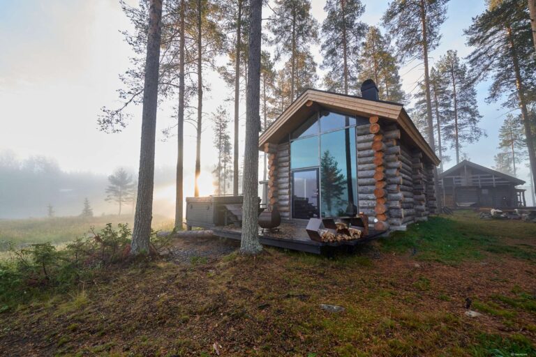 swedish lapland arctic retreat cabin in wilderness location gr