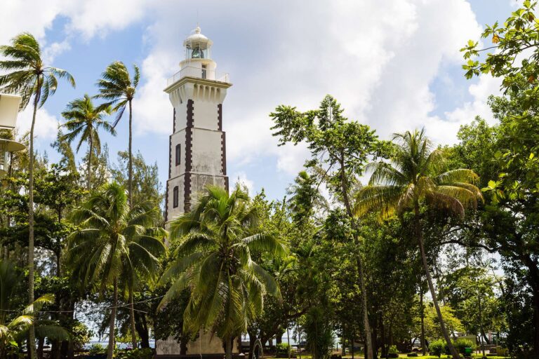 french polynesia point venus lighthouse tahiti istk