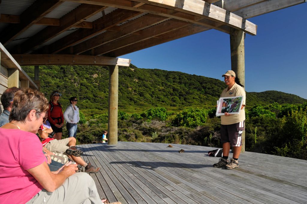 Kapiti Island Nature Lodge welcome talk