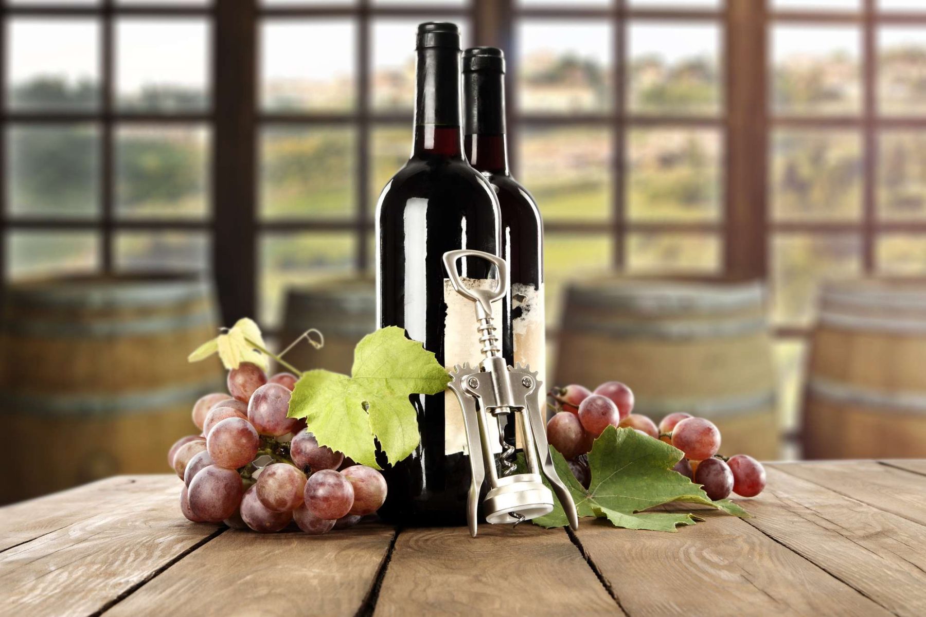 australia generic red wine and grapes adstk