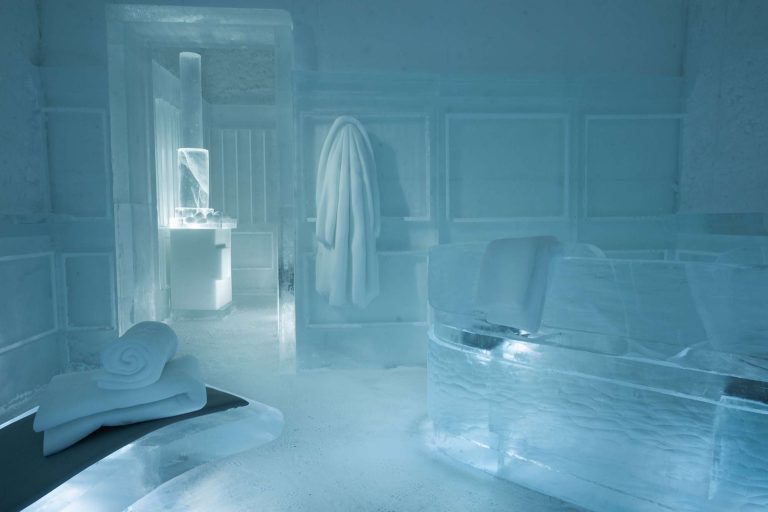 icehotel 365 art suite sauna by luca roncoroni ak