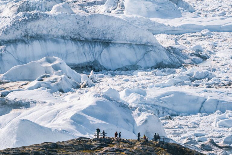 greenland ilulissat icefjord eqip sermia glacier viewpoint istk