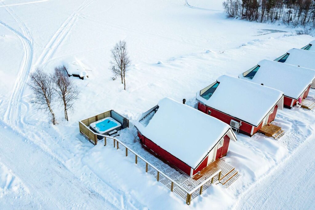 holiday village inari aerial view 1