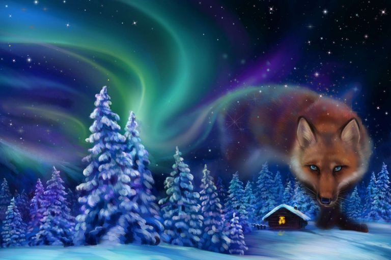 northern lights myths fire fox astk