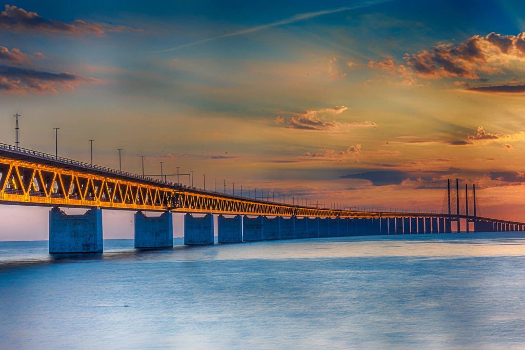 sweden oresund bridge from malmo istk