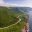 canada aerial view of cabot trail tb