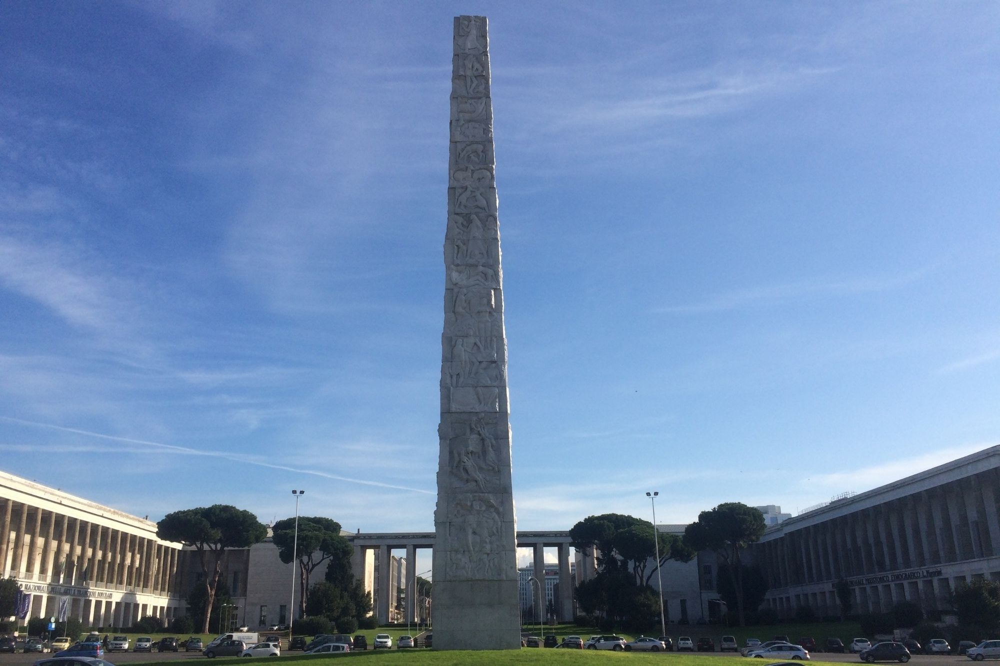 edu rome EUR tour Mussolini Obelisk