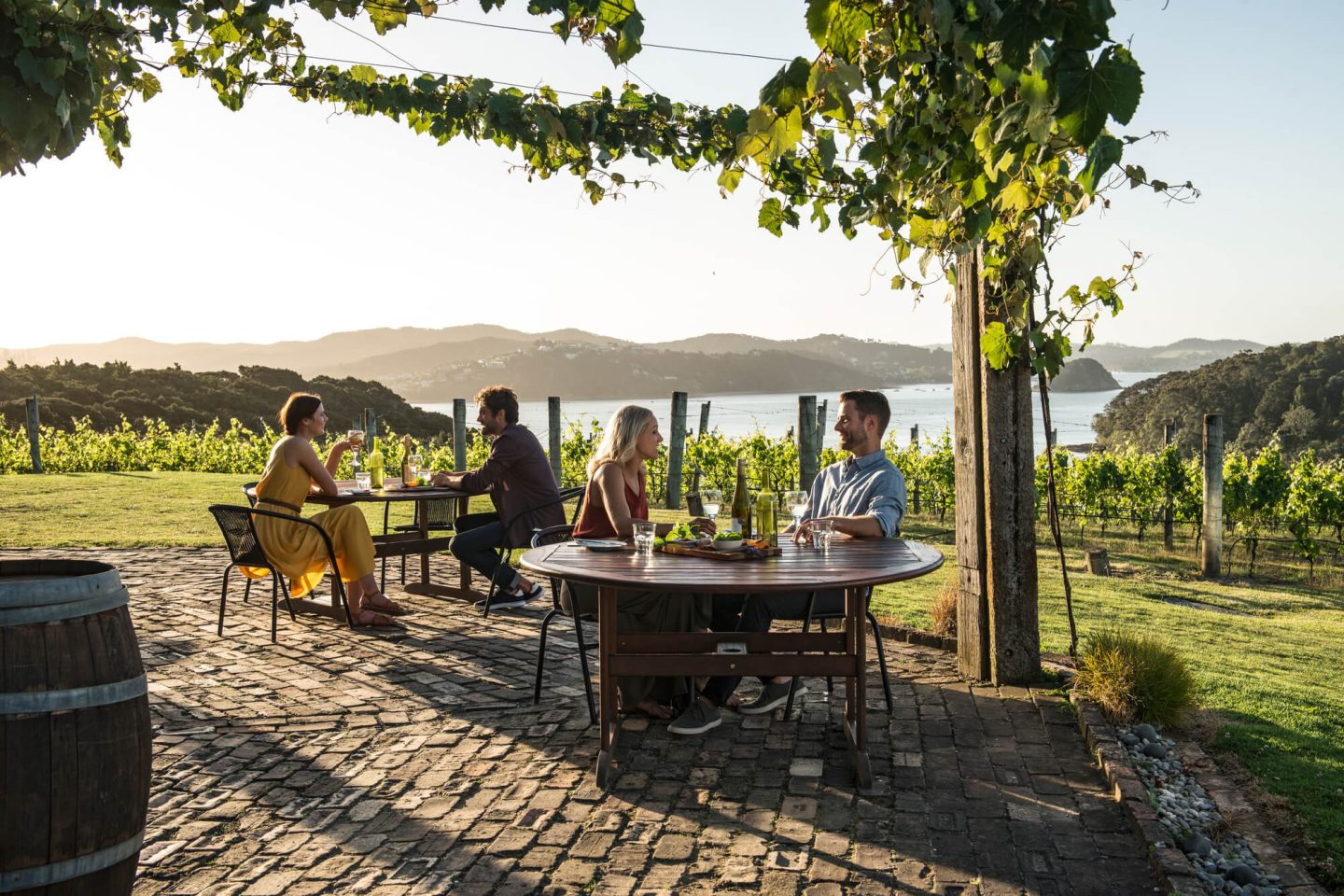 new zealand dining at winery boi northland