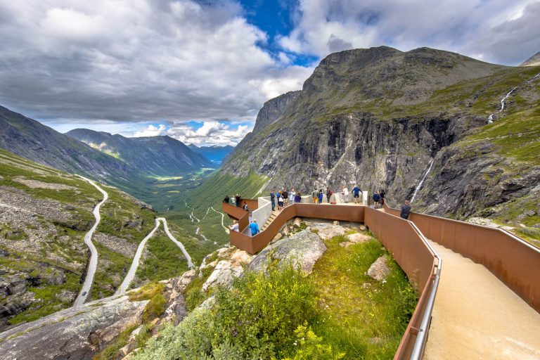 fjord norway viewpoint at trollstigen astk